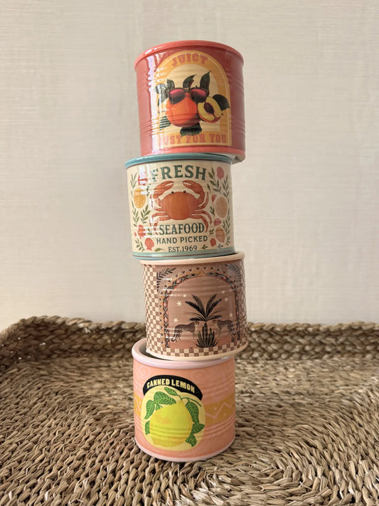 Aardewerk pot perzik