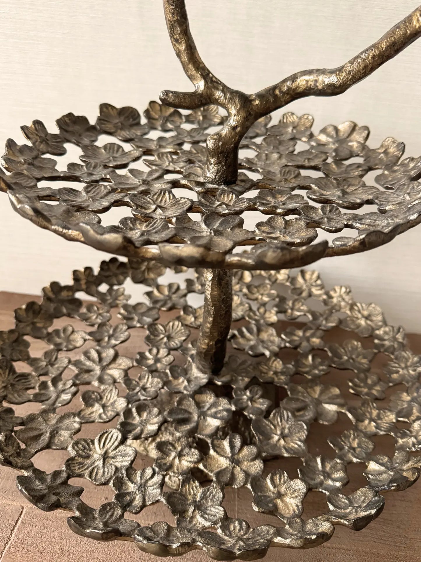 Etagère antiek brons