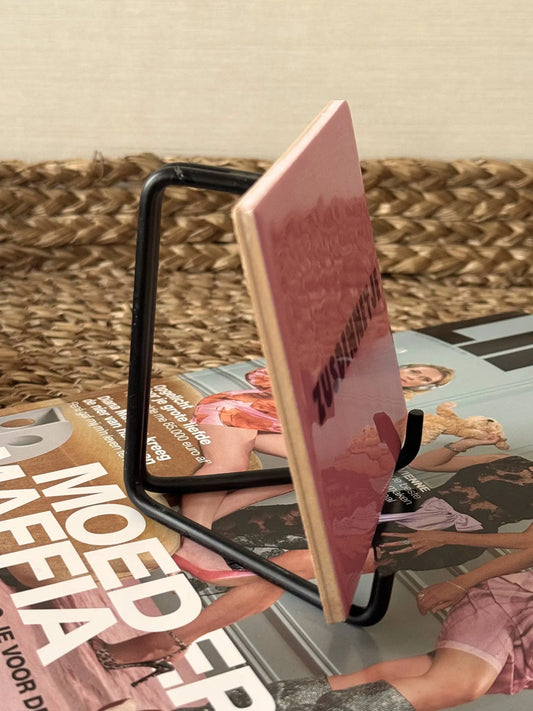 Rekje voor tegels zwart