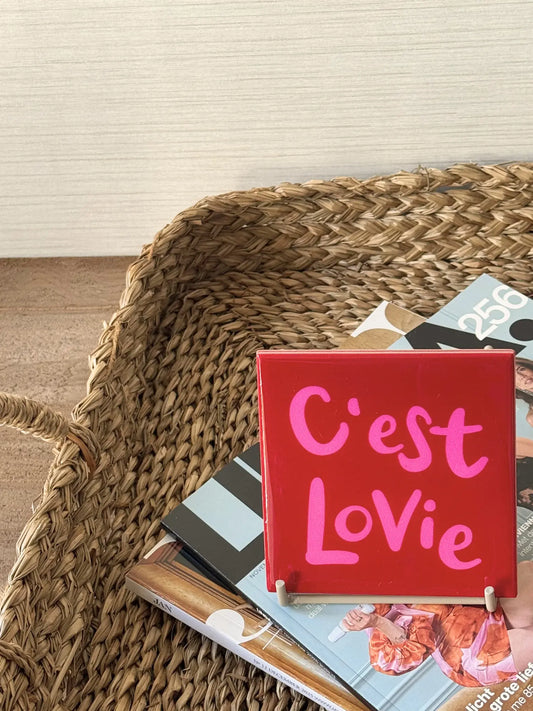 Tegeltje - C'est lovie