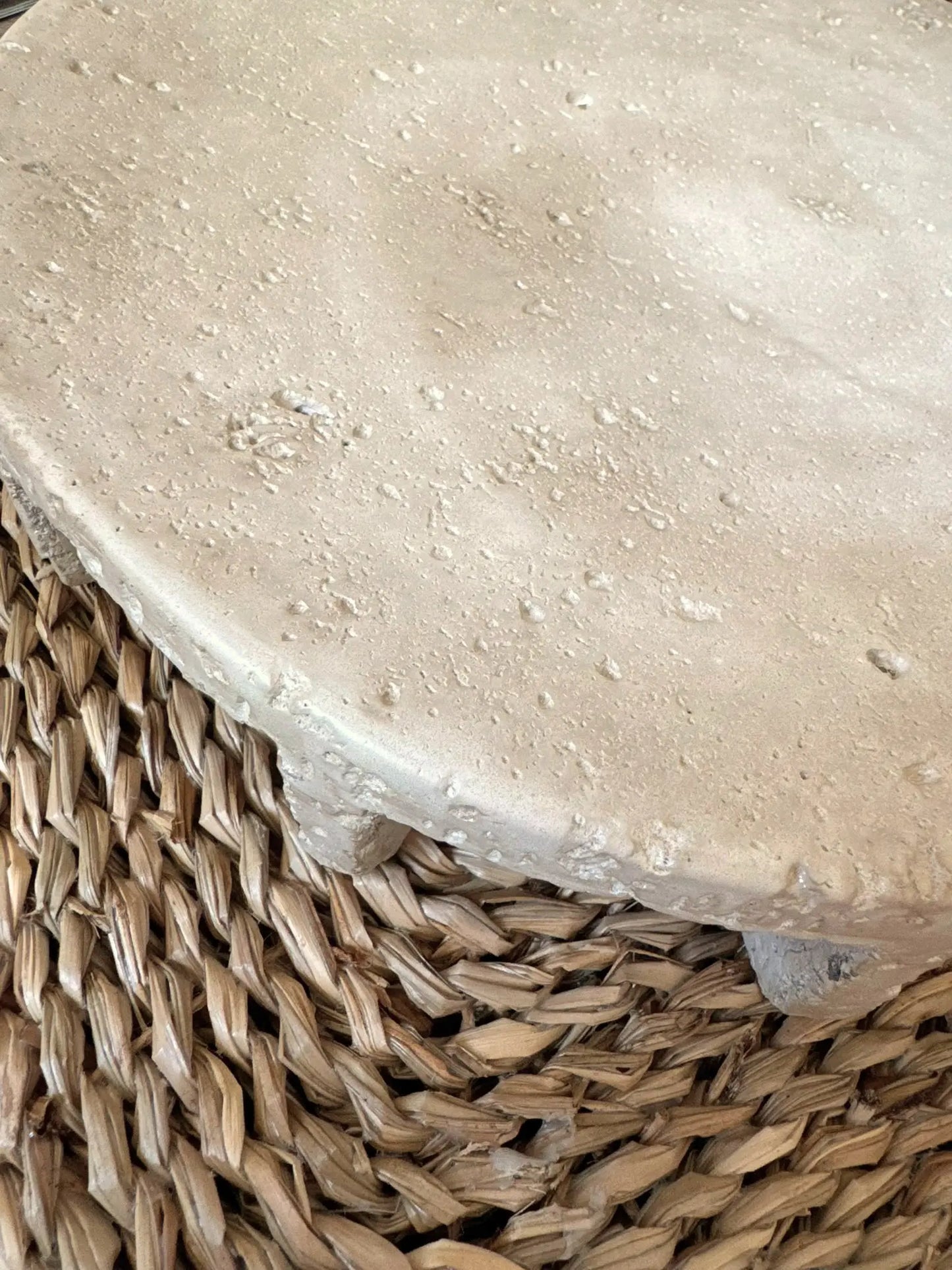 Aardewerk plateau beige 29 x 29 cm
