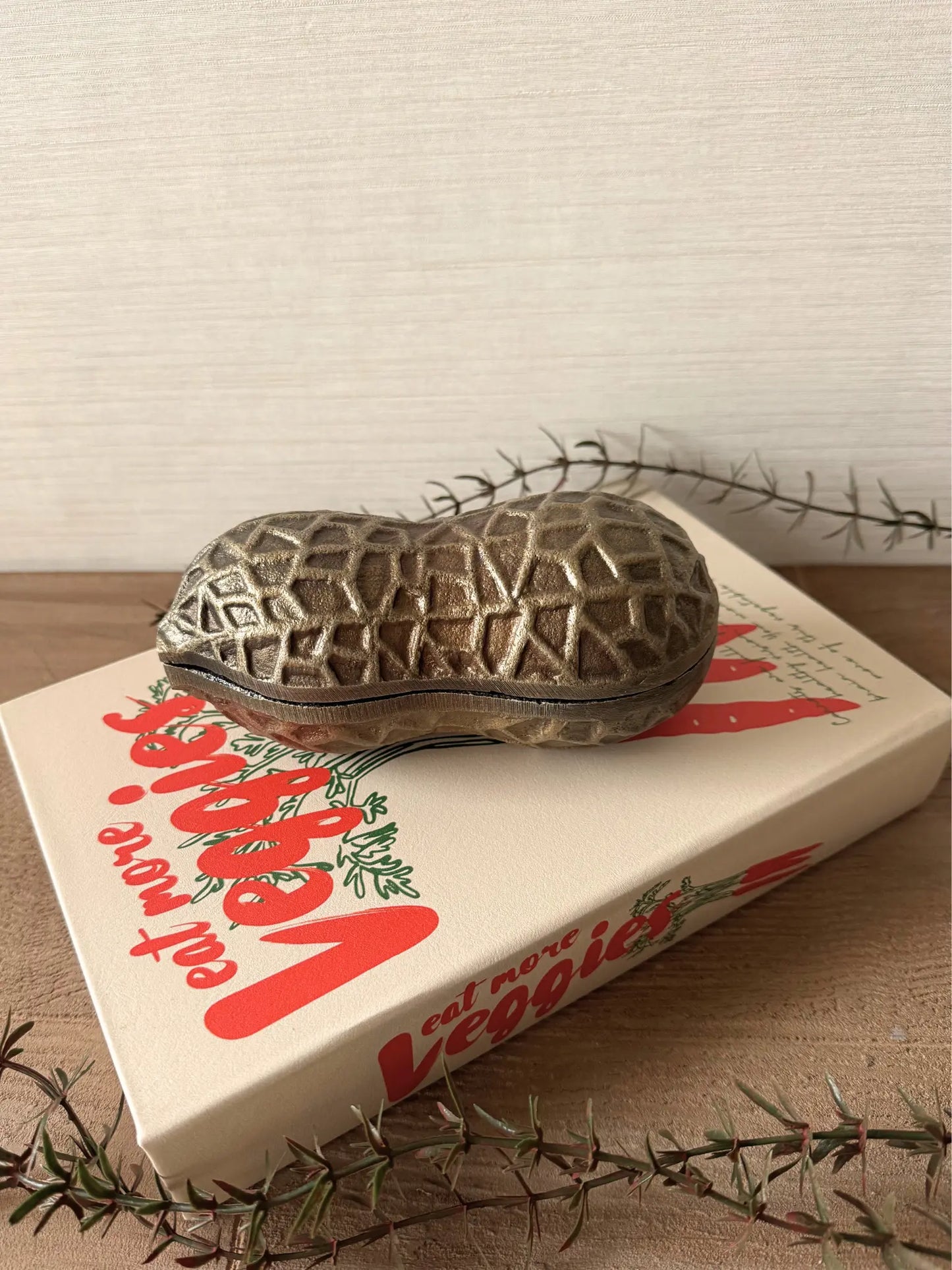 Aluminium opbergbakje pinda