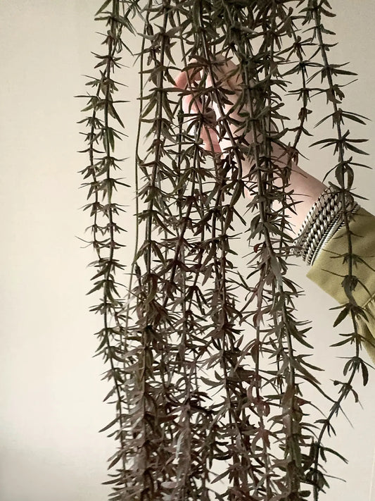 Kunstgroen hangplant asparagus