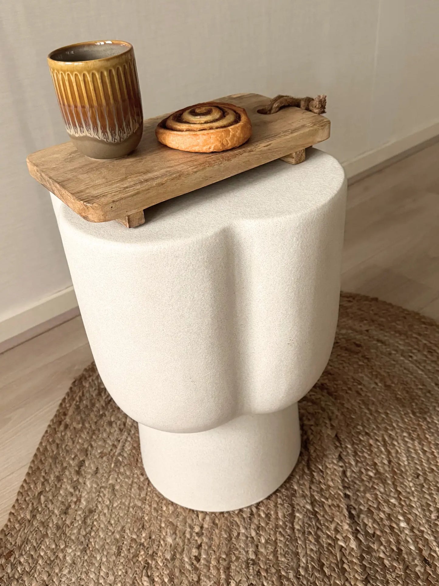 Bijzettafel Junto crème