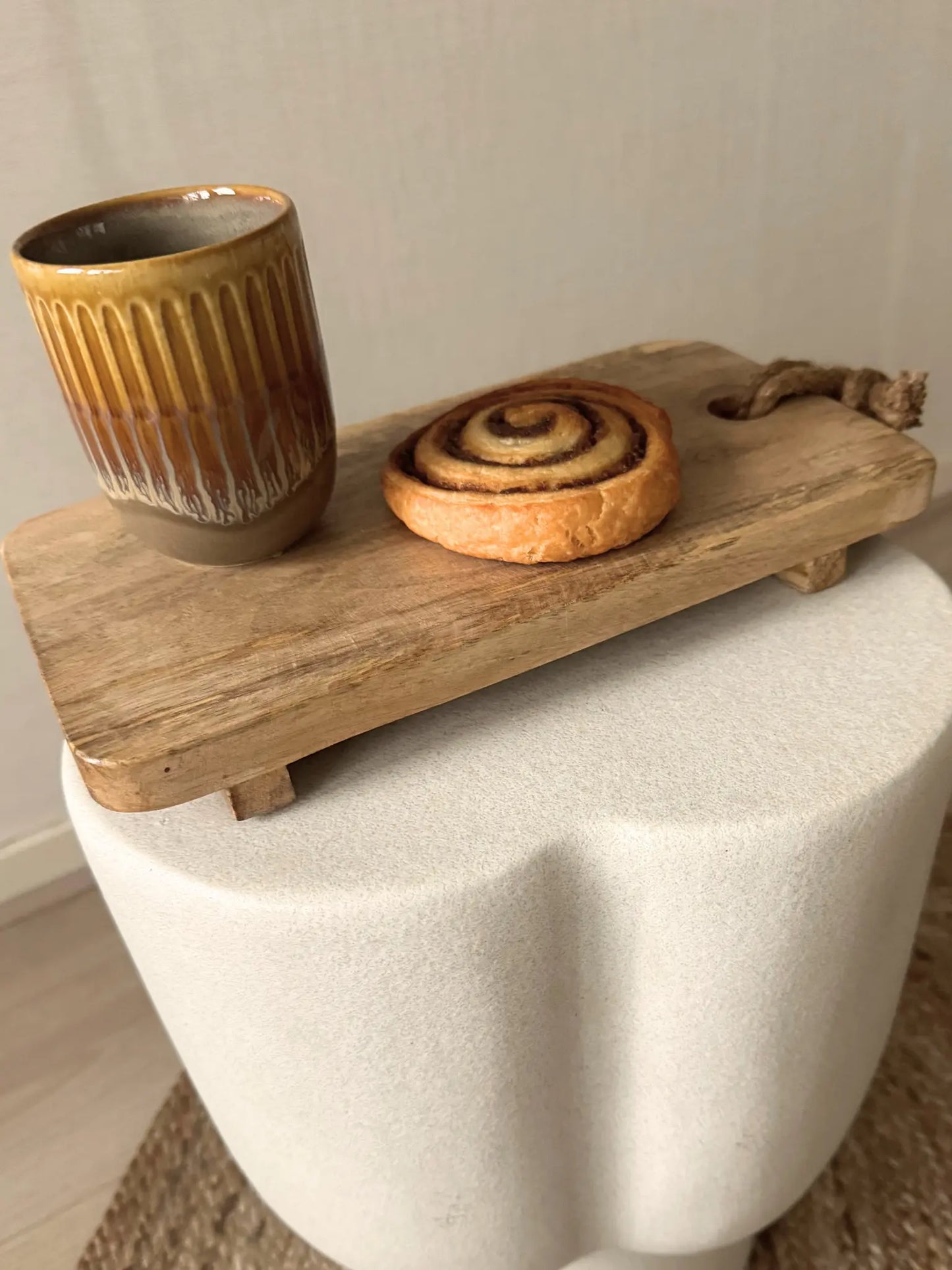 Bijzettafel Junto crème