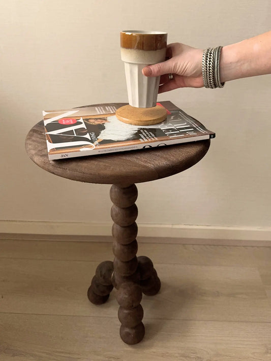 Bijzettafel Veglio bruin