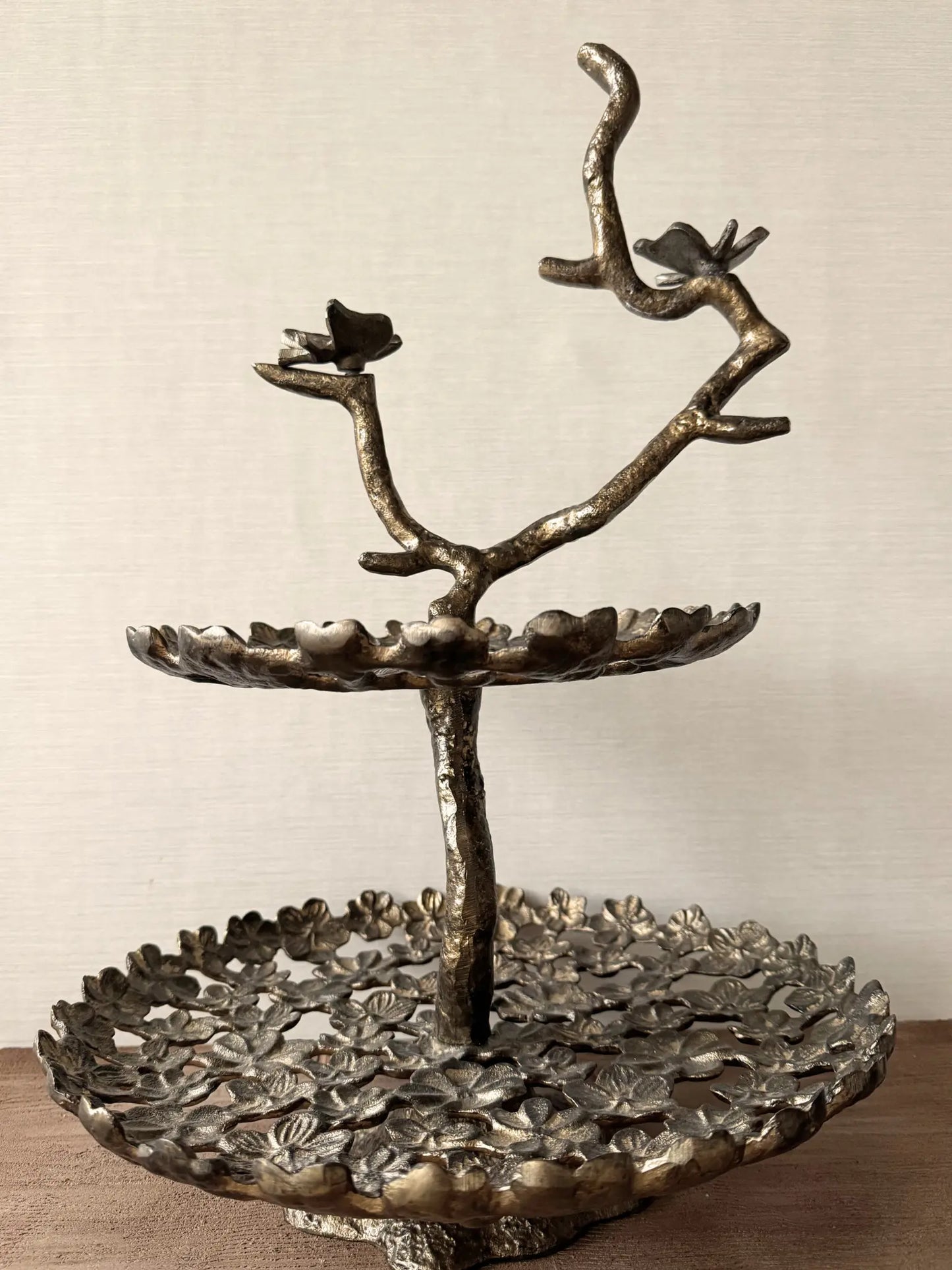 Etagère antiek brons