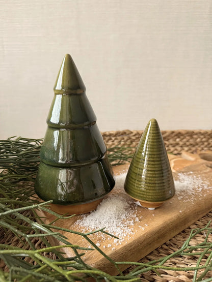 Kerstboompjes set van 2