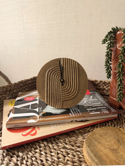 Klok Gwenna antiek brons