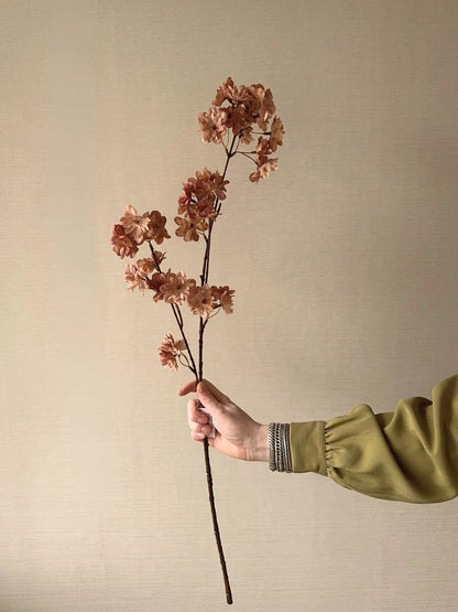 Kunstgroen kersenbloesem zalm