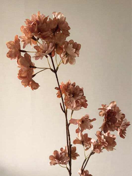 Kunstgroen kersenbloesem zalm