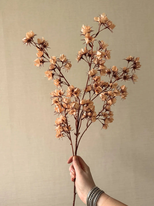 Kunstgroen roze bruin