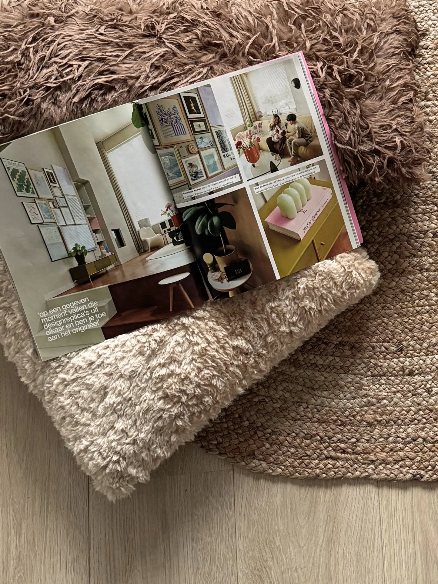 Kussen Allariz bruin