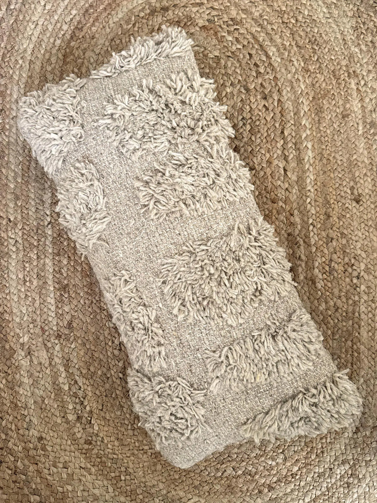 Kussen Latium beige 60 x 30 cm
