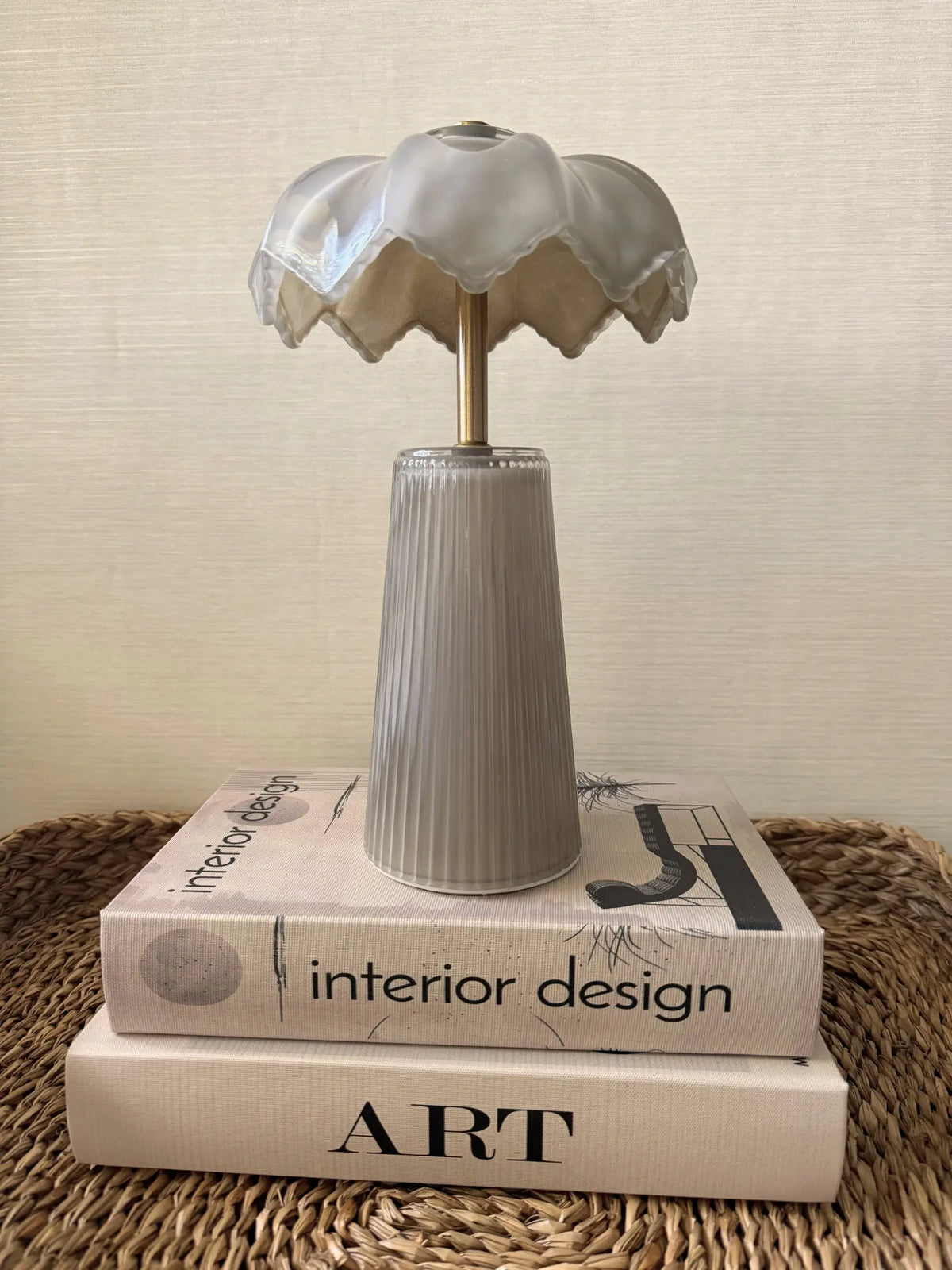 LED lamp taupe