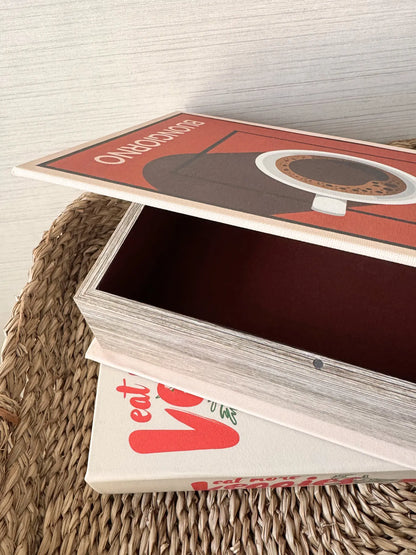 Opbergboek koffietafel espresso