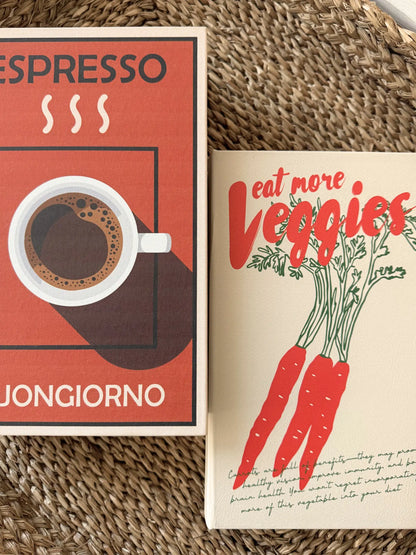 Opbergboek koffietafel espresso