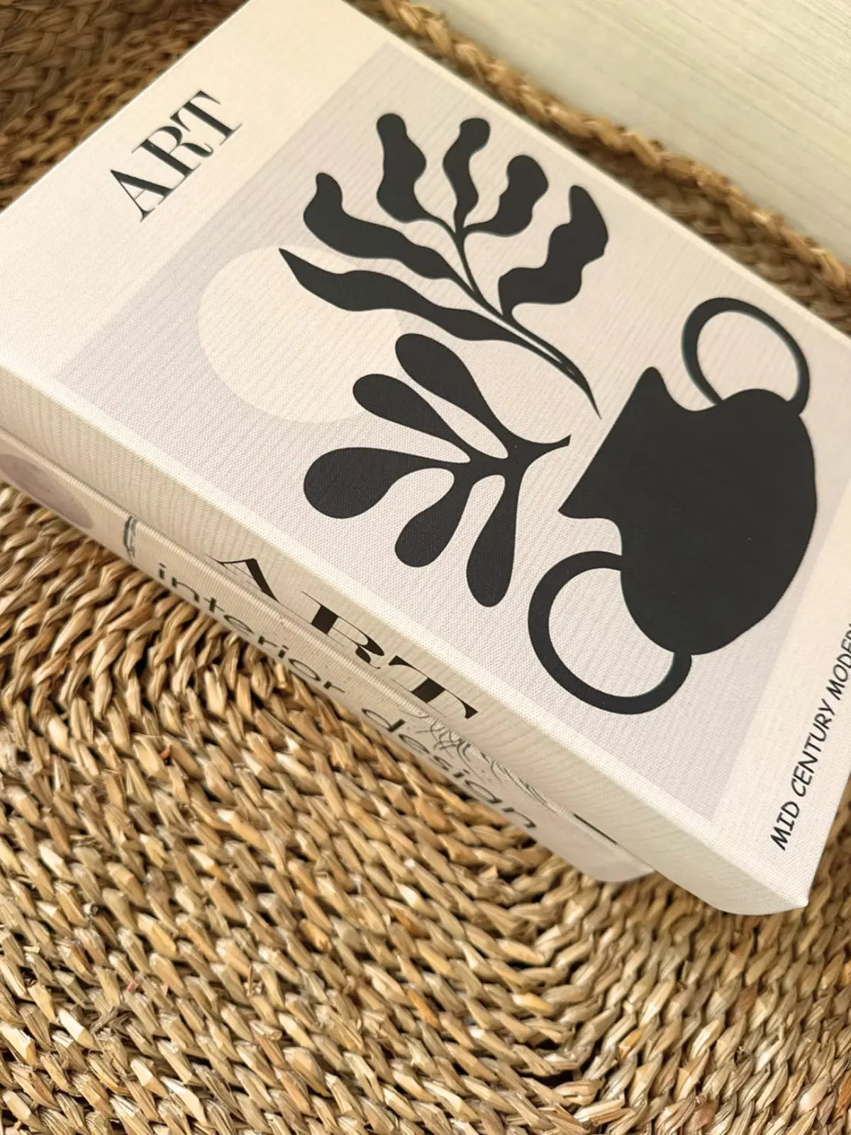 Opbergboek koffietafel Art 26 x 17 cm