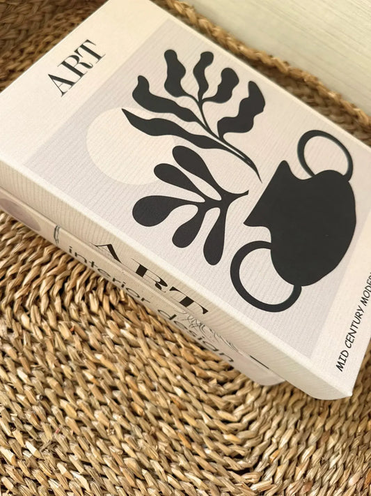 Opbergboek koffietafel Art 26 x 17 cm