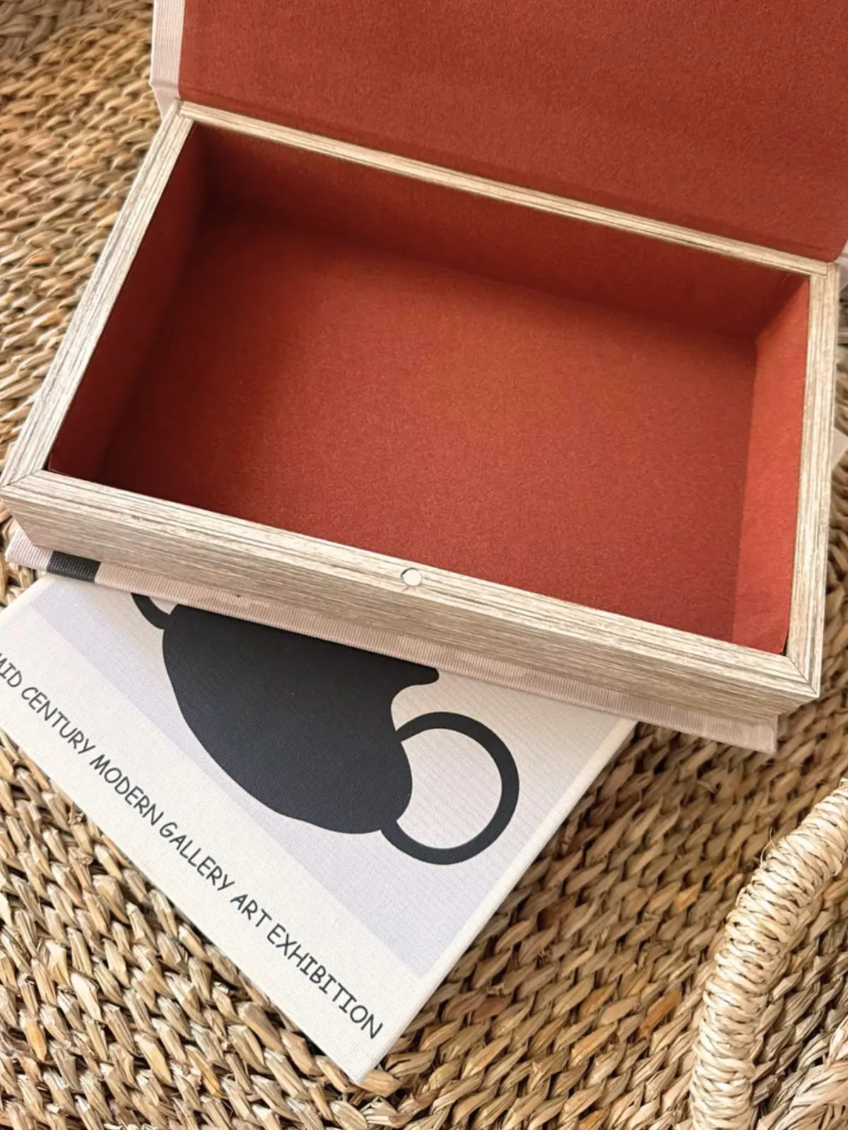 Opbergboek koffietafel Interior Design 24 x 16 cm