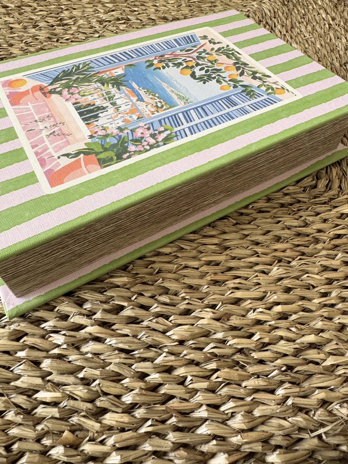 Opbergboek koffietafel Provence 26 x 17 cm
