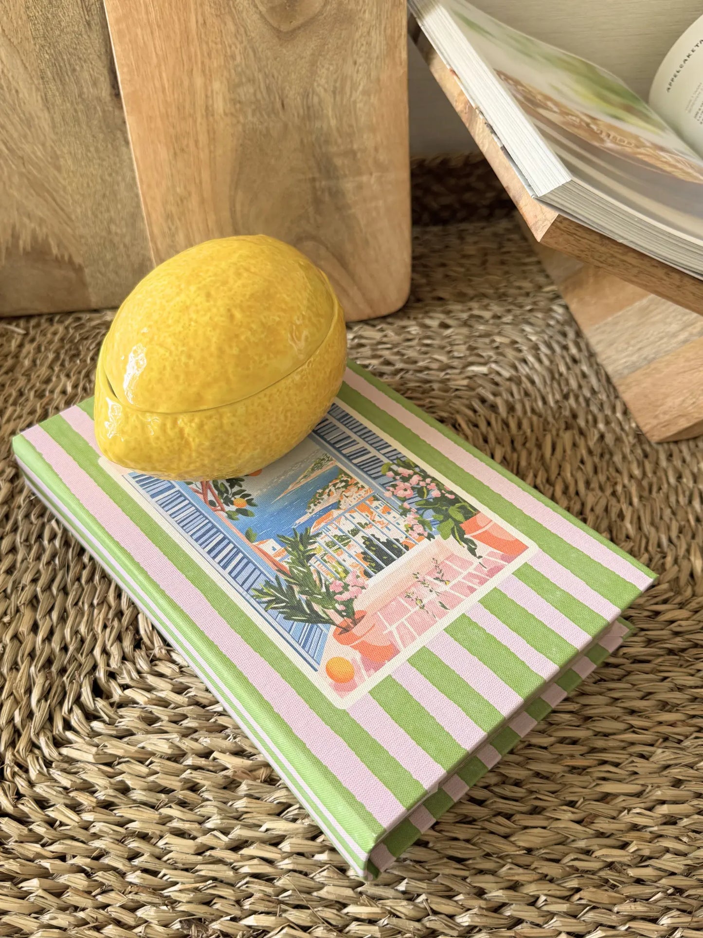 Opbergboek koffietafel Provence 26 x 17 cm