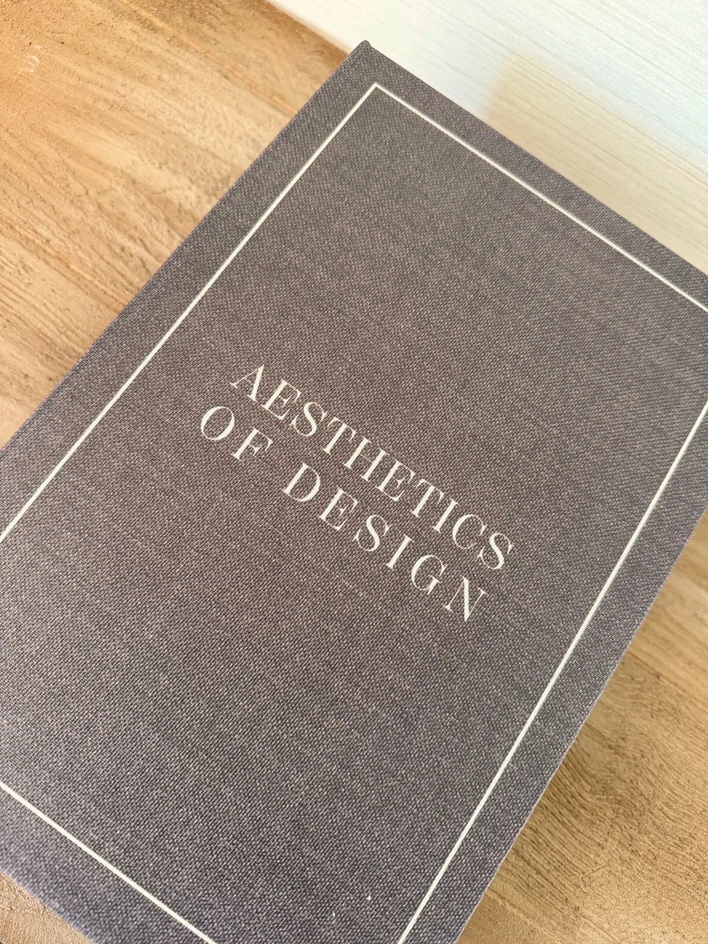 Opbergboek koffietafel aesthetics