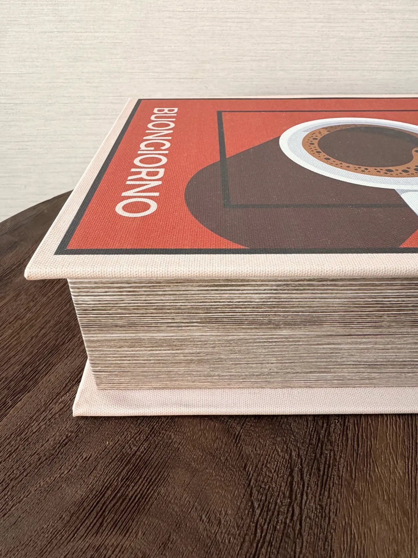 Opbergboek koffietafel espresso