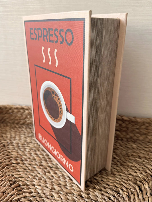 Opbergboek koffietafel espresso