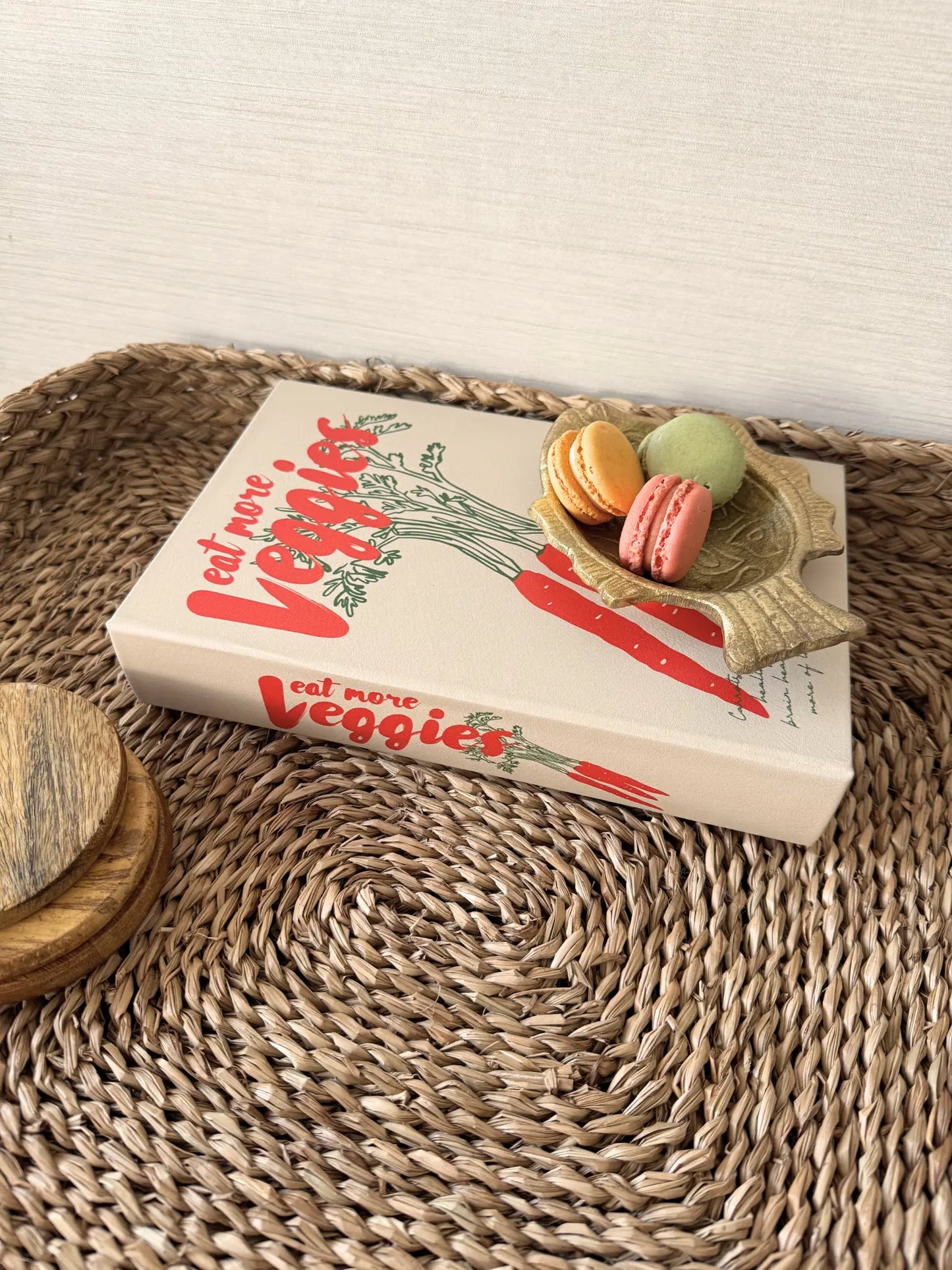 Opbergboek koffietafel veggies