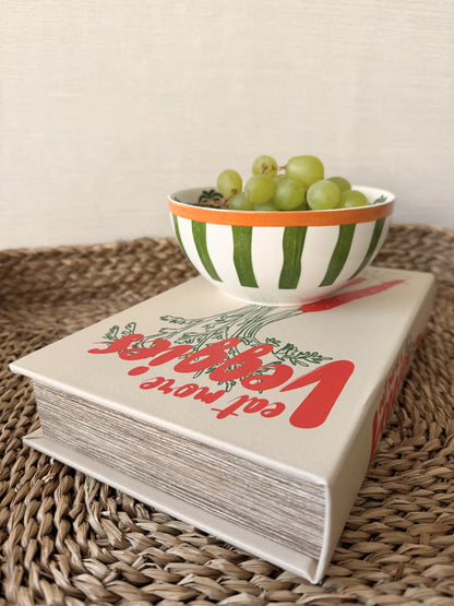 Opbergboek koffietafel veggies