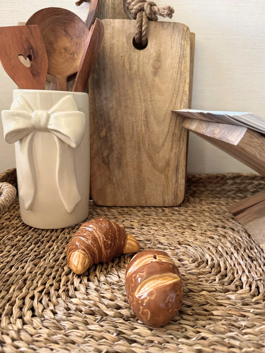 Peper en zoutstel croissant & baguette