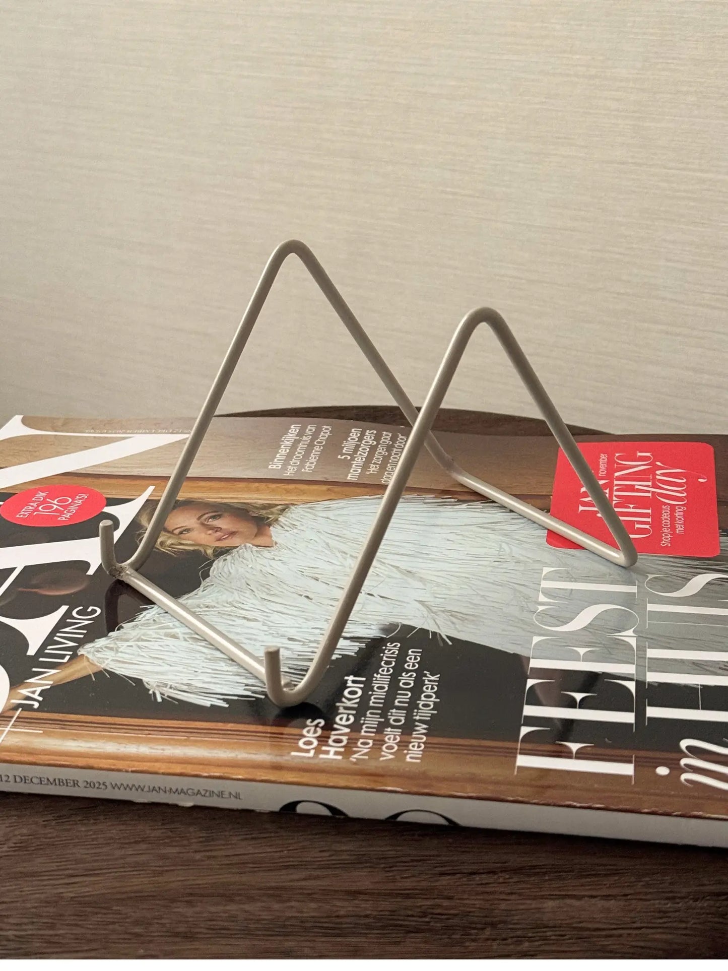 Rekje voor tegels zand