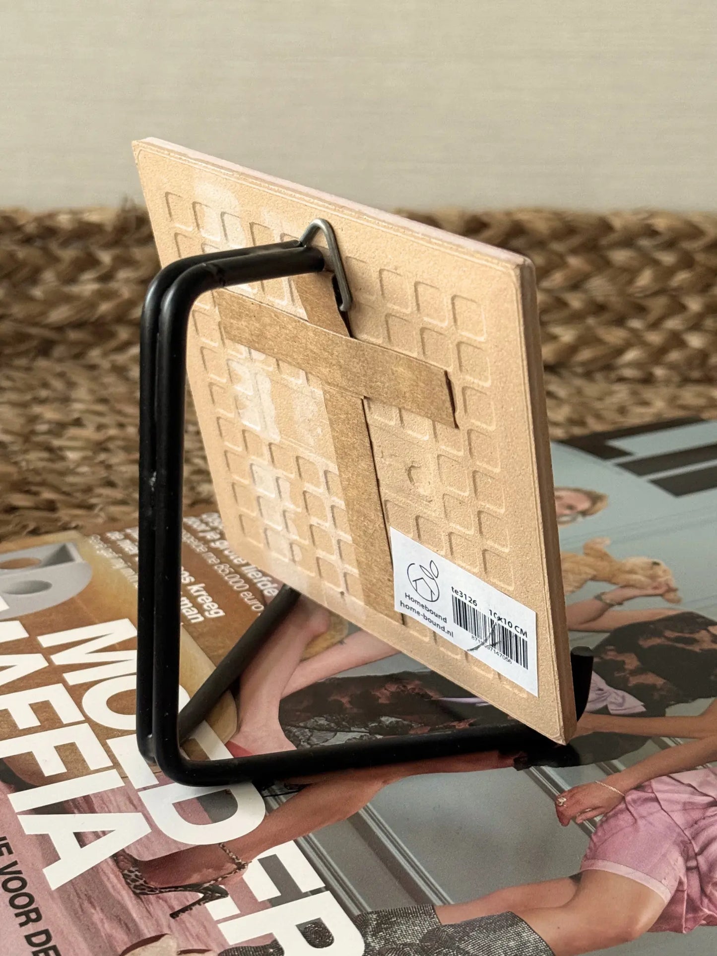 Rekje voor tegels zwart