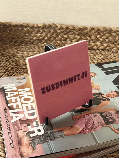 Rekje voor tegels zwart