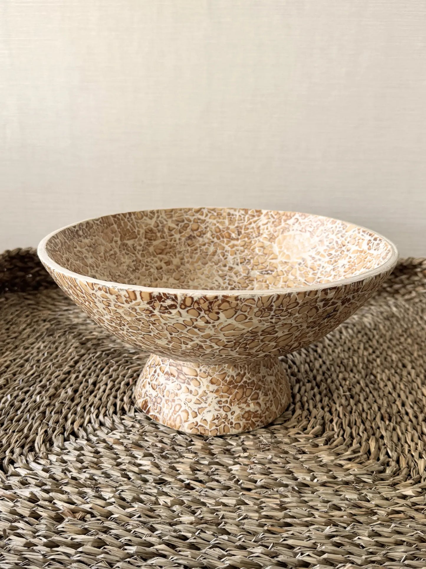 Schaal Gracio bamboe Light & Living