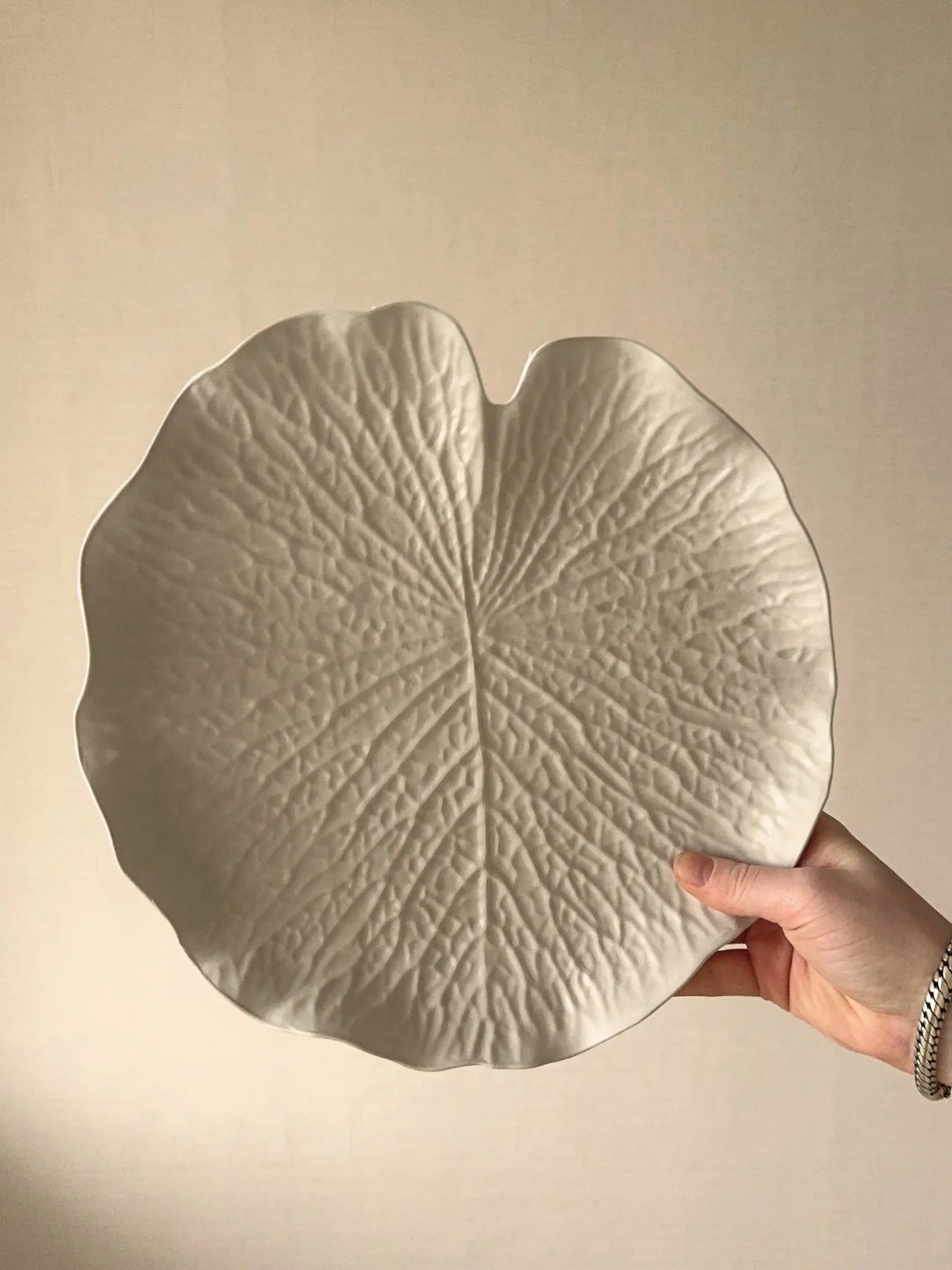 Schaal Ravina Light & Living crème