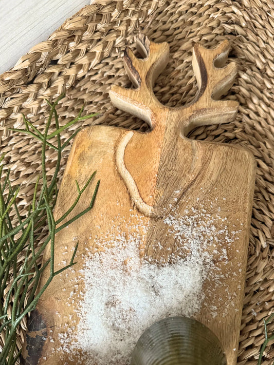 Snijplank hert