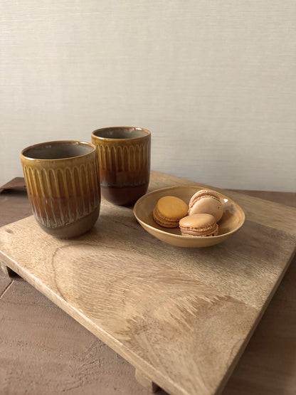 Snijplank mangohout groot