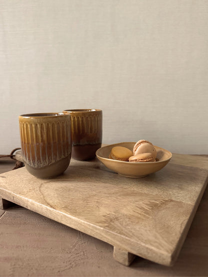 Snijplank mangohout groot