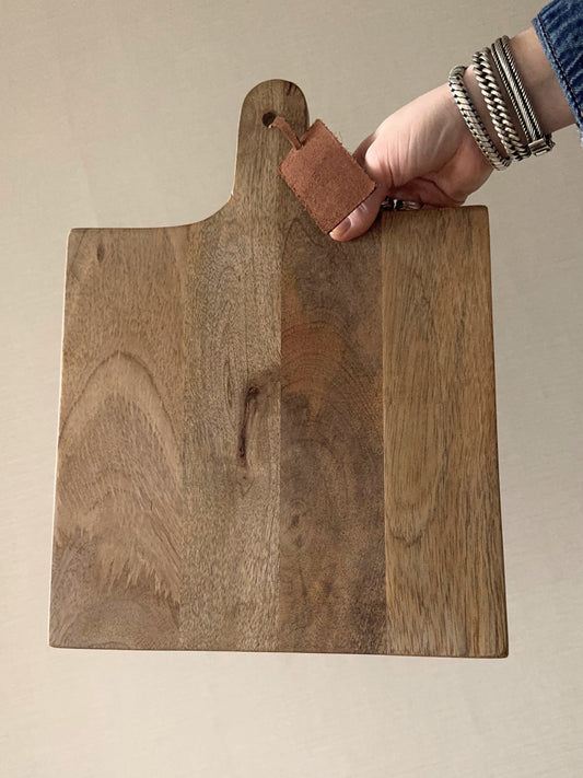 Snijplank mangohout groot