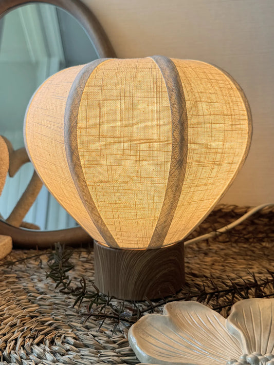 Tafellamp Light & Living Kyzo hout naturel