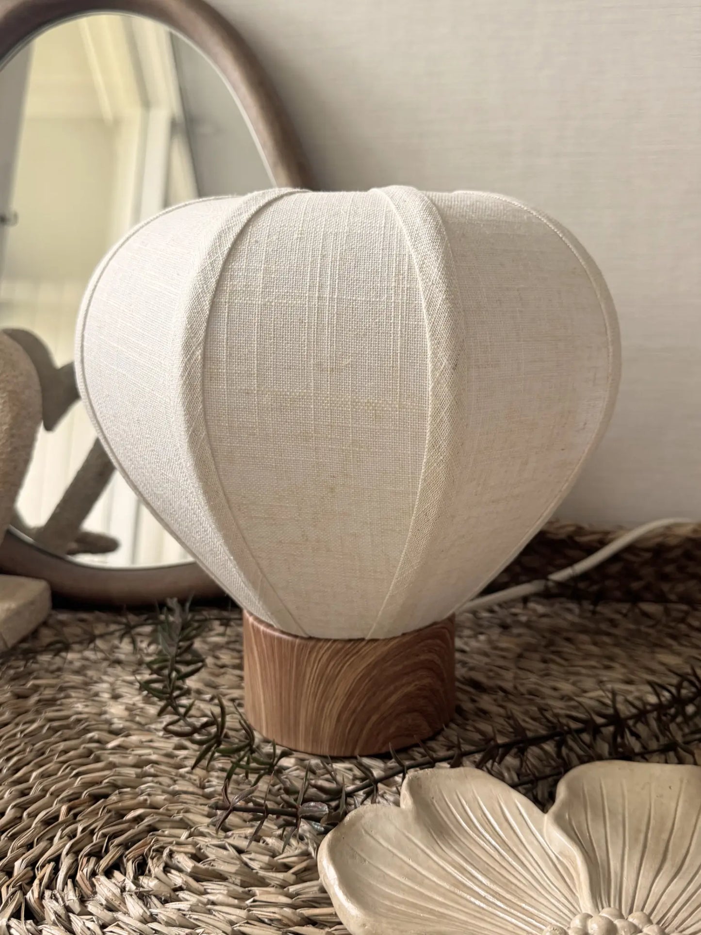 Tafellamp Light & Living Kyzo hout naturel