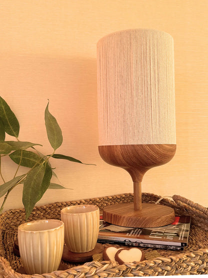 Tafellamp Dania bruin