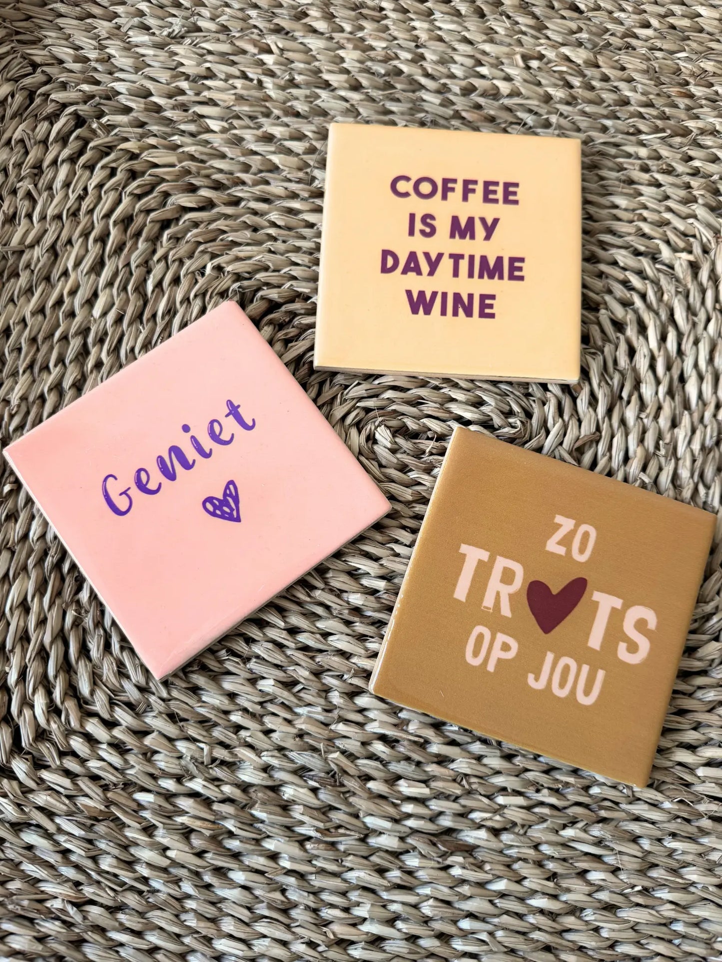 Tegeltje - Coffee is my daytime wine