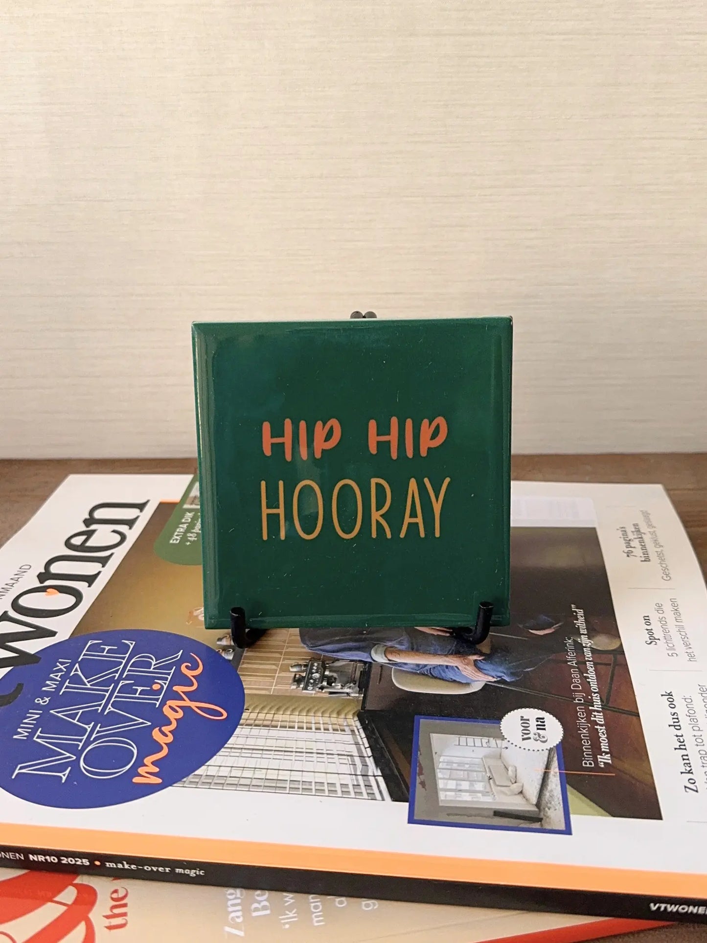 Tegeltje - Hip hip hooray