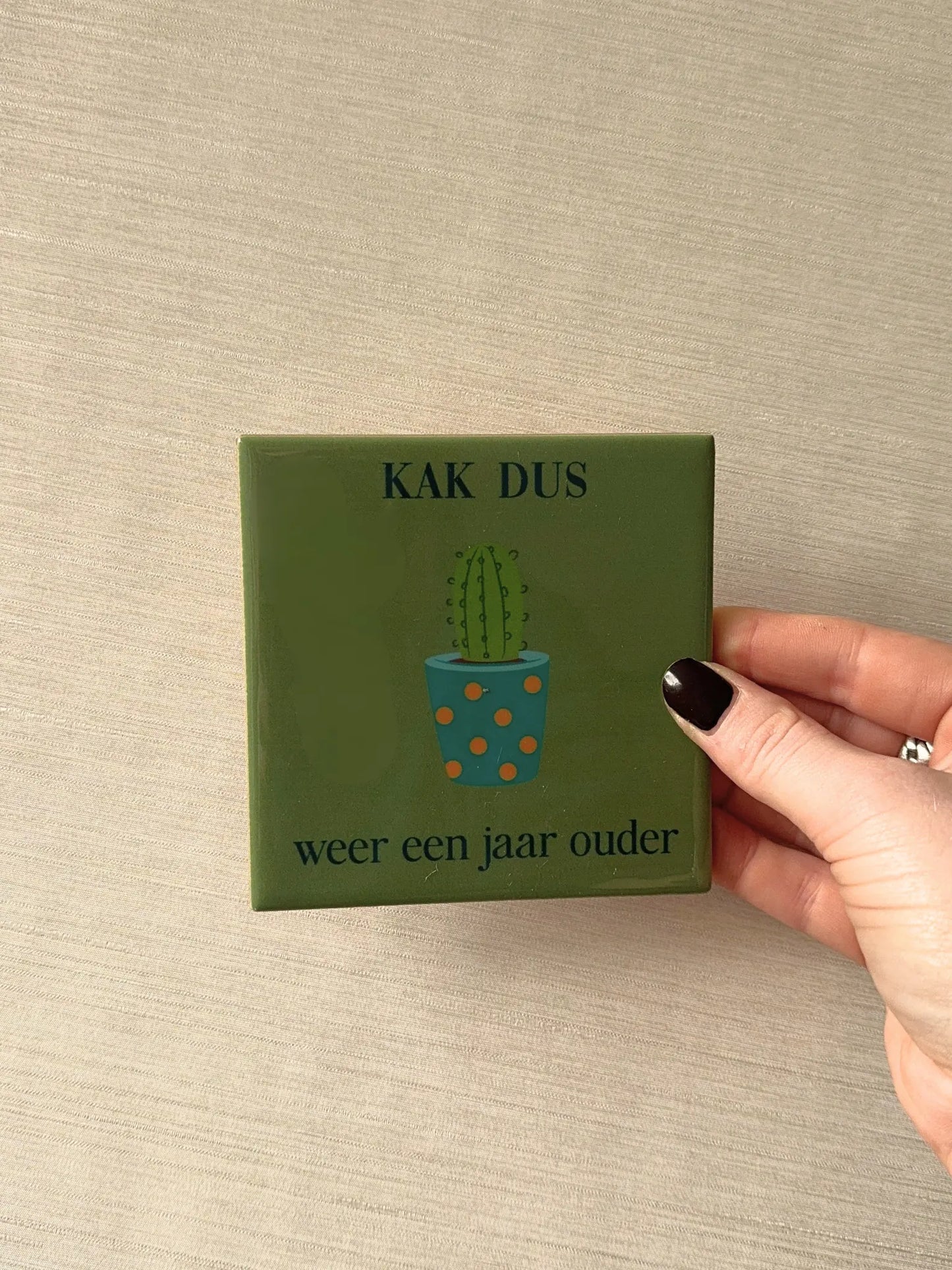 Tegeltje - Kak dus