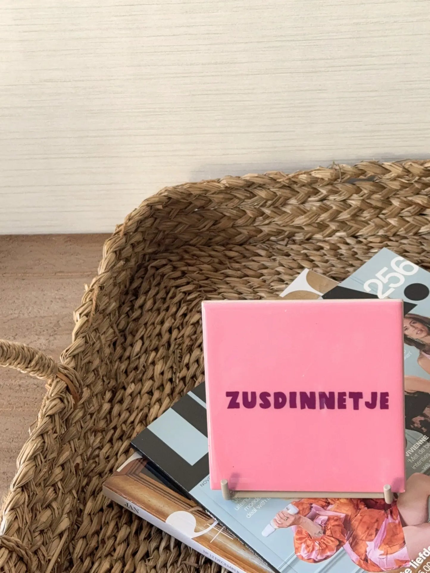 Tegeltje - Zusdinnetje