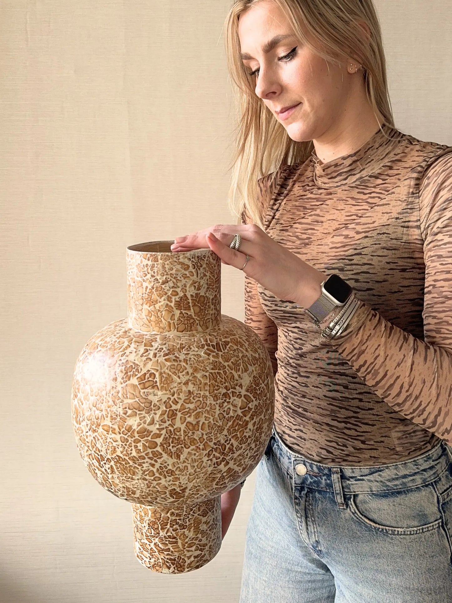 Vaas Girona bamboe Light & Living