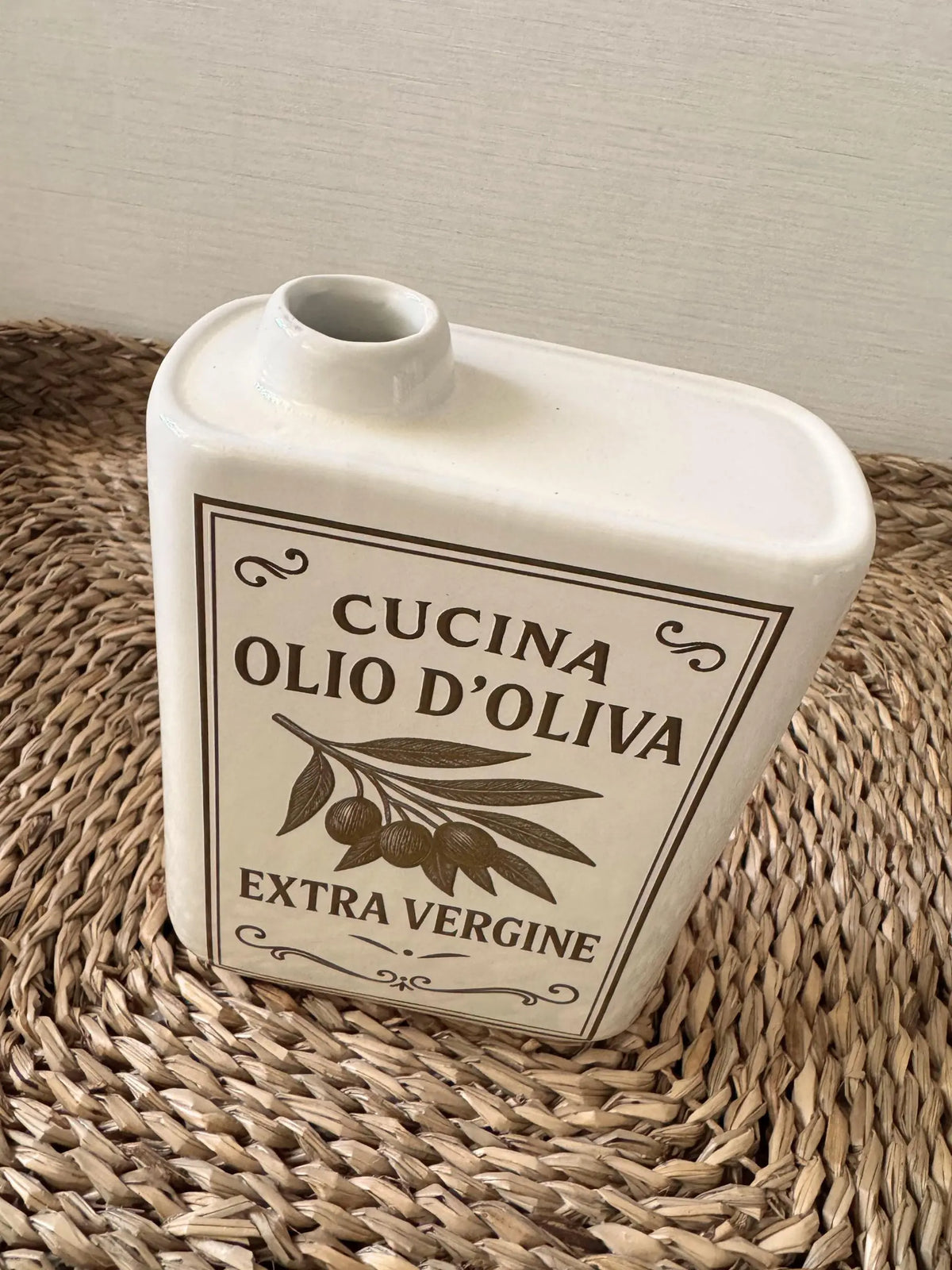 Aardewerk vaas Olio d’Oliva
